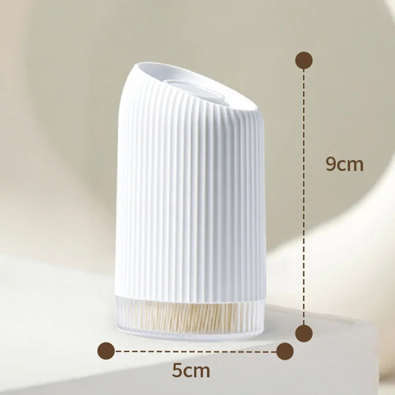 Home Luxury Toothpick Box, High-end Personalized Creative Toothpick Tube, Desktop Decoration, and 300 Toothpicks as a Gift
