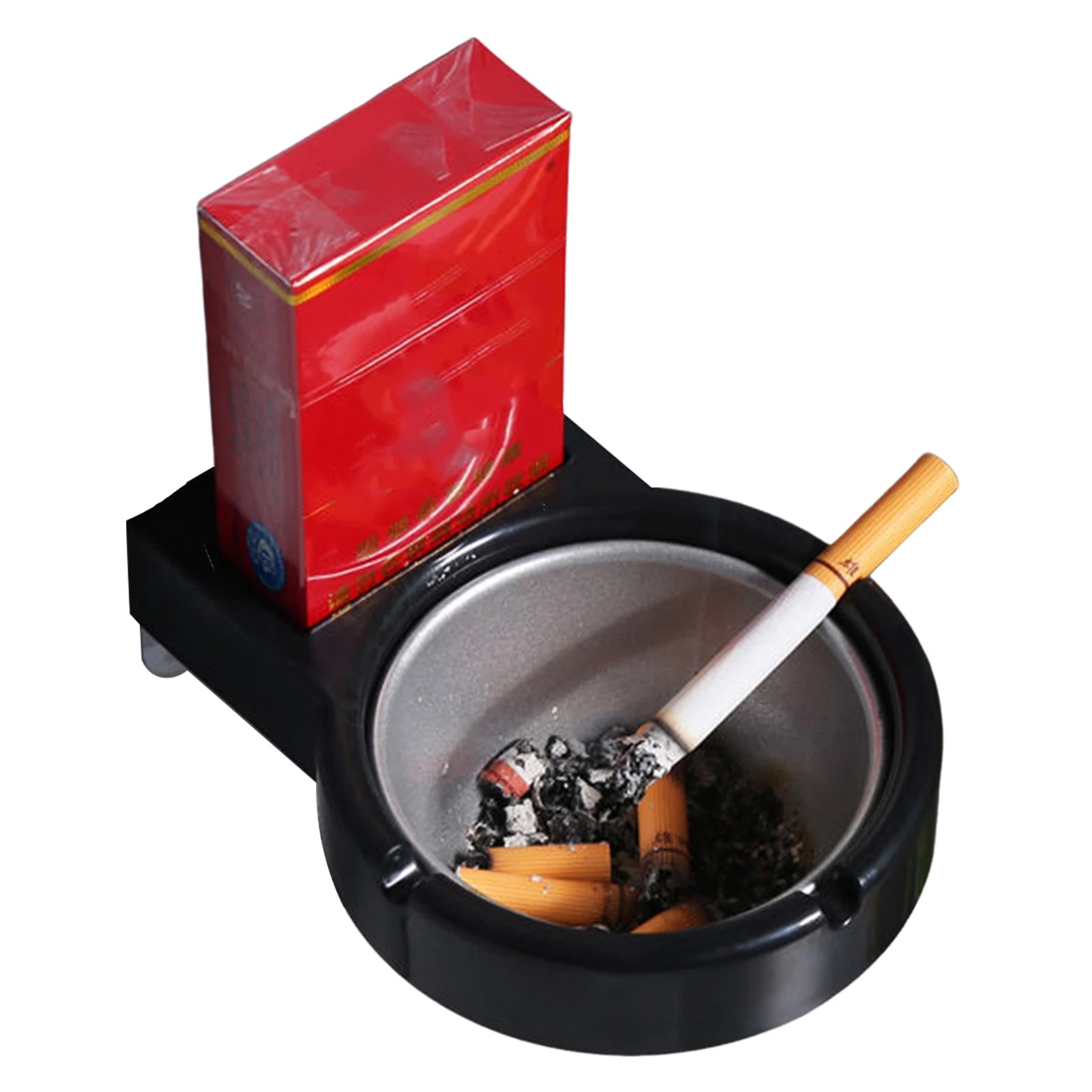 Wall Mounted Ashtray Indoor Stainless Steel Liner Ashtray Toilet Dedicated Outdoor Ash Tray For Home Toilet Storage Supplies