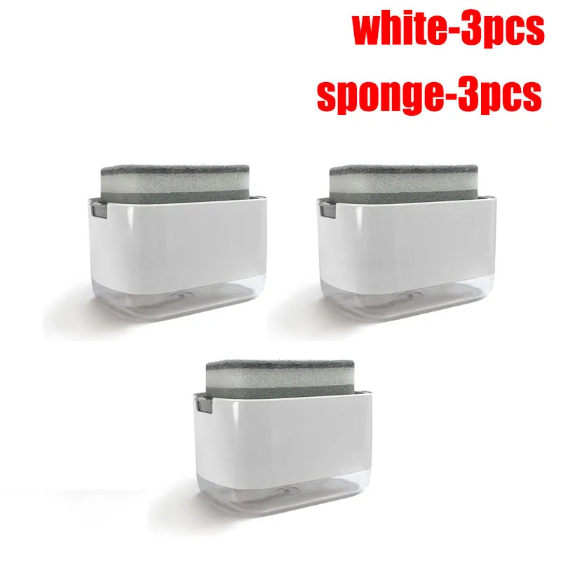 Kitchen Soap Dispenser Liquid soap dispenser detergent Large capacity soap dish dispenser Kitchen accessories Sink dish foam
