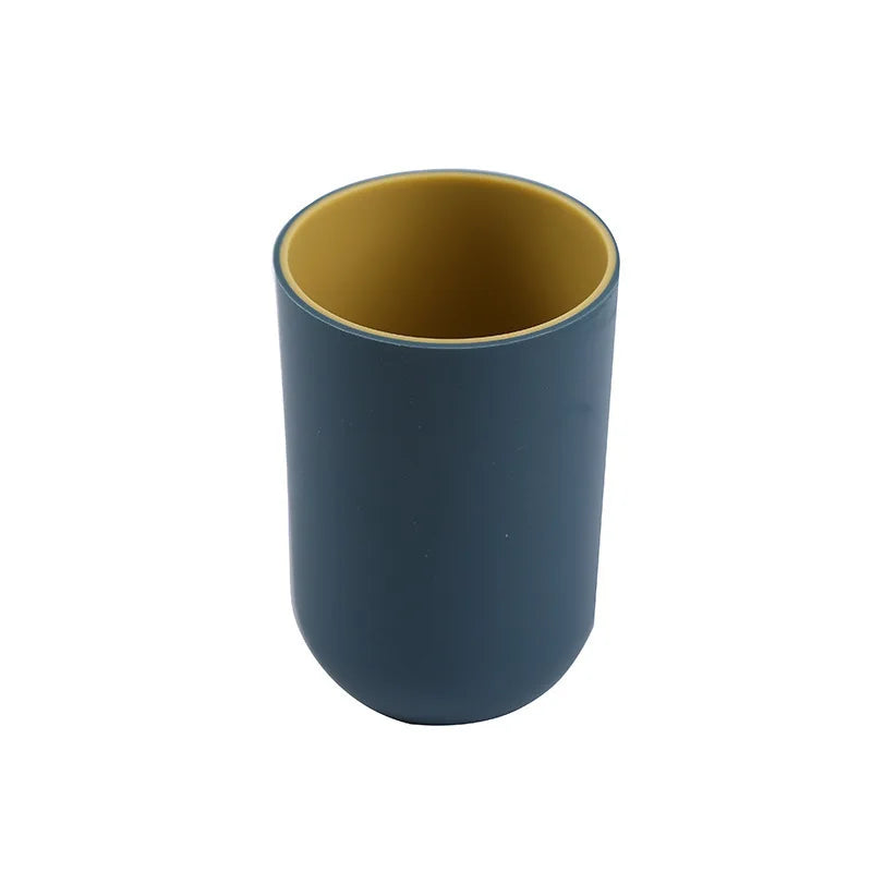 Portable toothbrush holder, Toothbrush cup, easy to clean, durable, Convenient, orderly, Multifunctional plastic toothbrush hold