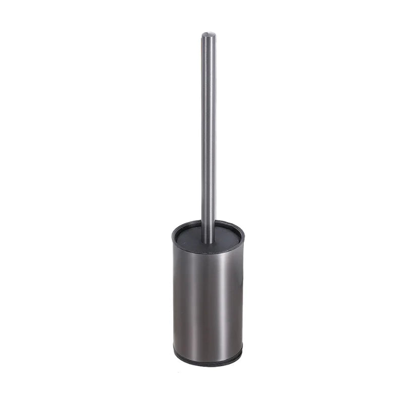Modern Stainless Steel Toilet Brush Bathroom Accessories Detachable Bathroom Bowl Brush Set
