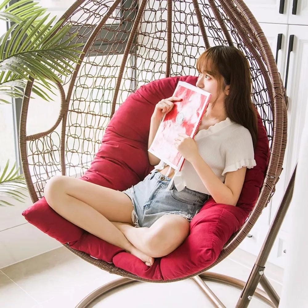 Hanging Basket Cushion,Swing Hanging Basket Seat Cushion, Indoor and Outdoor Rocking Chair Pad,Outdoor Swing Egg Chair Cushion