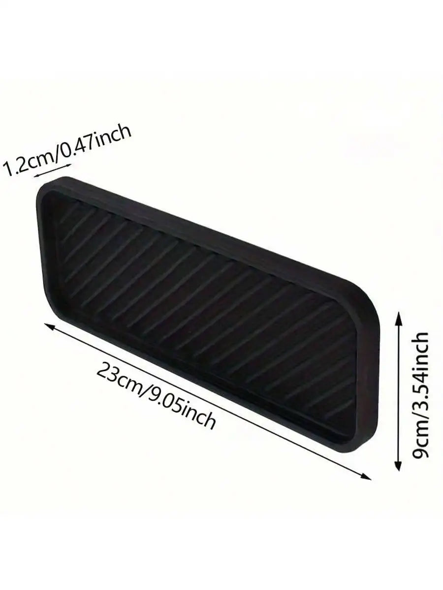 1pc Silicone Sponge Holder Kitchen Sponge Holder, Silicone Slink Organizer Tray for Bathroom,Soap Dispenser,Simple Silicone Soap