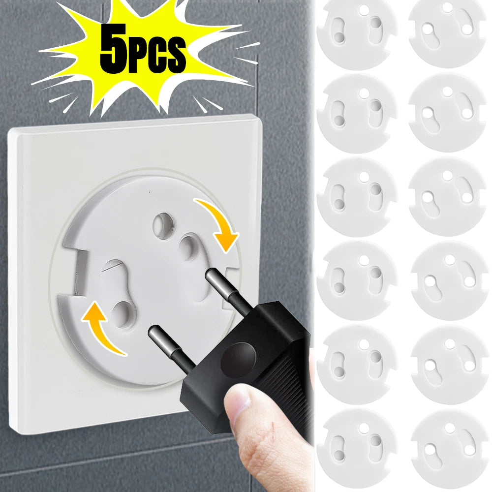 1-5pcs Power Socket Protection Cover Power Switch Safety Plug Protective Cover Plug Strip Protective Cover Baby Safety Supplies