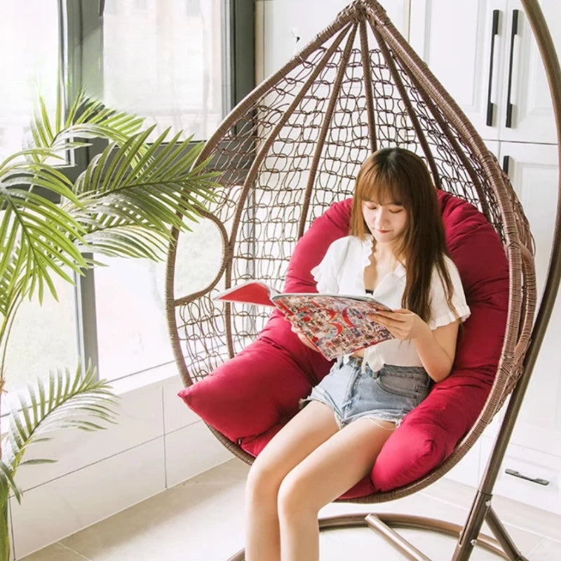 Hanging Basket Cushion,Swing Hanging Basket Seat Cushion, Indoor and Outdoor Rocking Chair Pad,Outdoor Swing Egg Chair Cushion