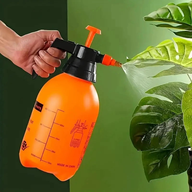 1 Set,Hand Press Water Sprayer - 2L Garden Watering Can with Adjustable Head for Plants and Potted Flowers - Air Compressed Pump