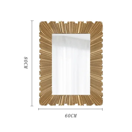 Full-Length Mirror European Style Stand-Alone Tall Floor-Mounted Mirror for Home Decor