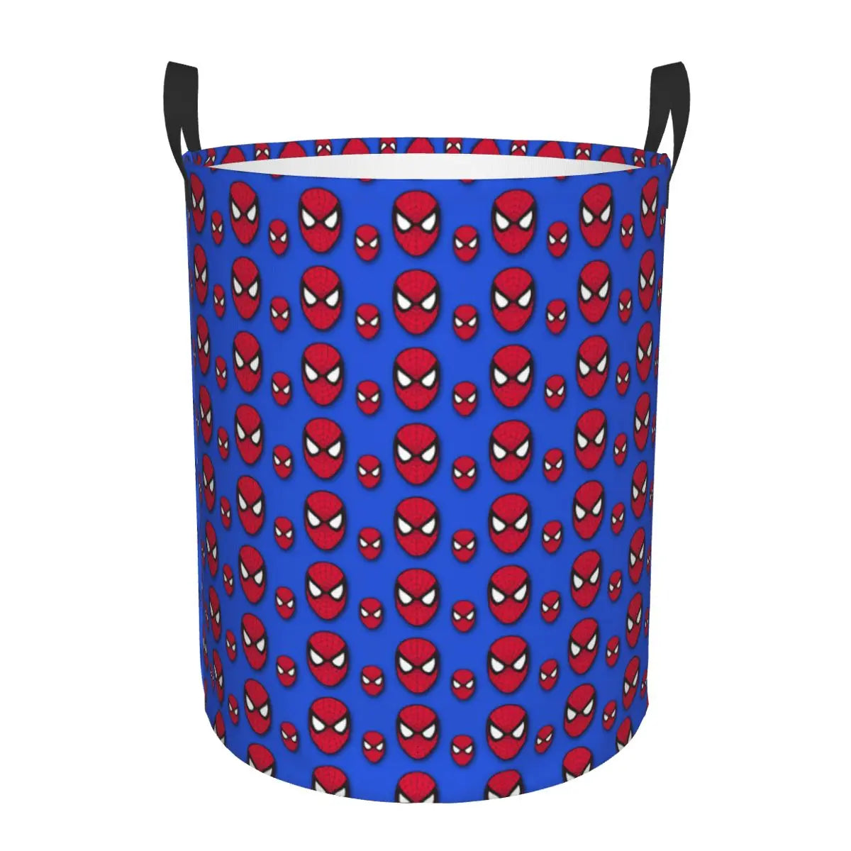 Custom Superheros Movie Collection Laundry Hamper Large Clothes Storage Basket Spider Man Comics Toys Bin Organizer for Nursery