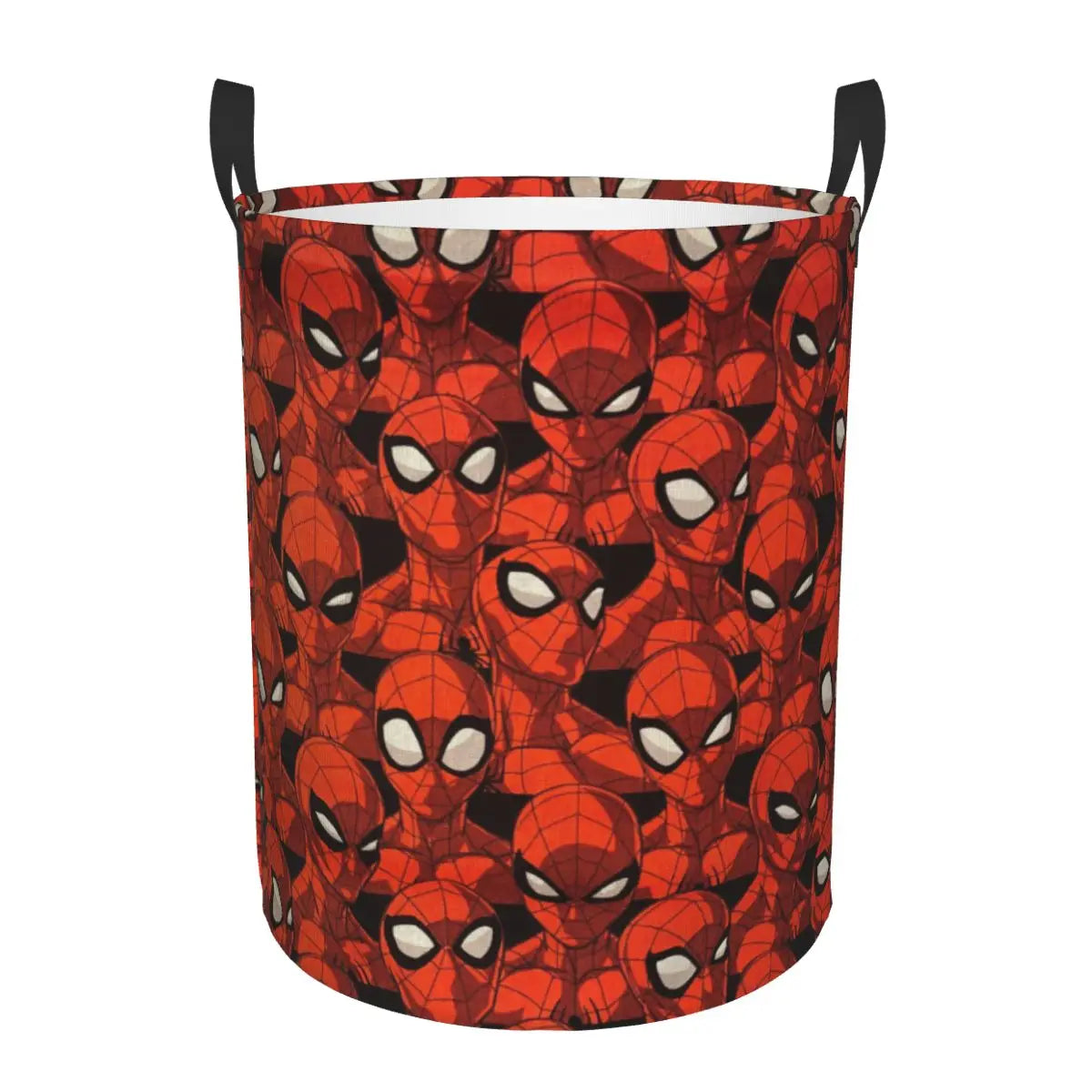 Custom Superheros Movie Collection Laundry Hamper Large Clothes Storage Basket Spider Man Comics Toys Bin Organizer for Nursery