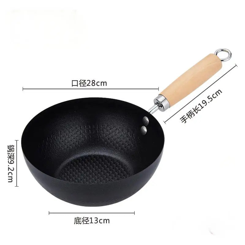 Frying Pan Non-Stick Iron Pan Mini Frypan Pot Saucepan Cooking Omelette Pans Wok Kitchen Cookware Kitchen Supplies  Dropshipping