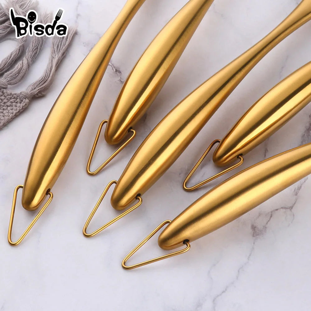 1-7PCS Cooking Tools Set Soup Scoop Slotted Spoon Turner Ladle Stainless Steel with Silicone Head Hanging Kitchen Server Pot