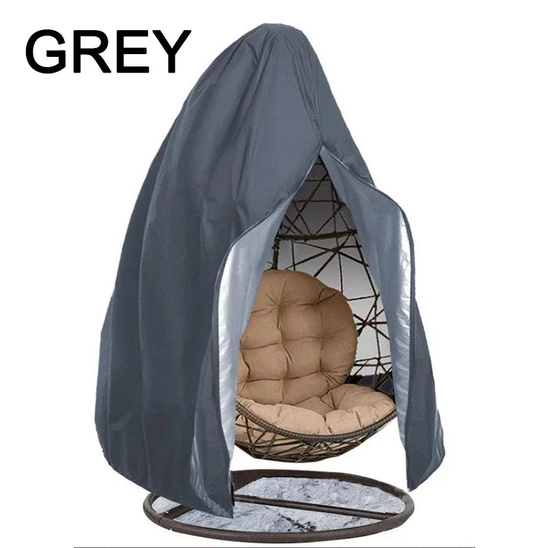 Chair Cover Anti-Dust Hanging Chair Cover Waterproof Protector Cover Hanging For Outdoor Swing Chair Hanging Kitchen Organizer