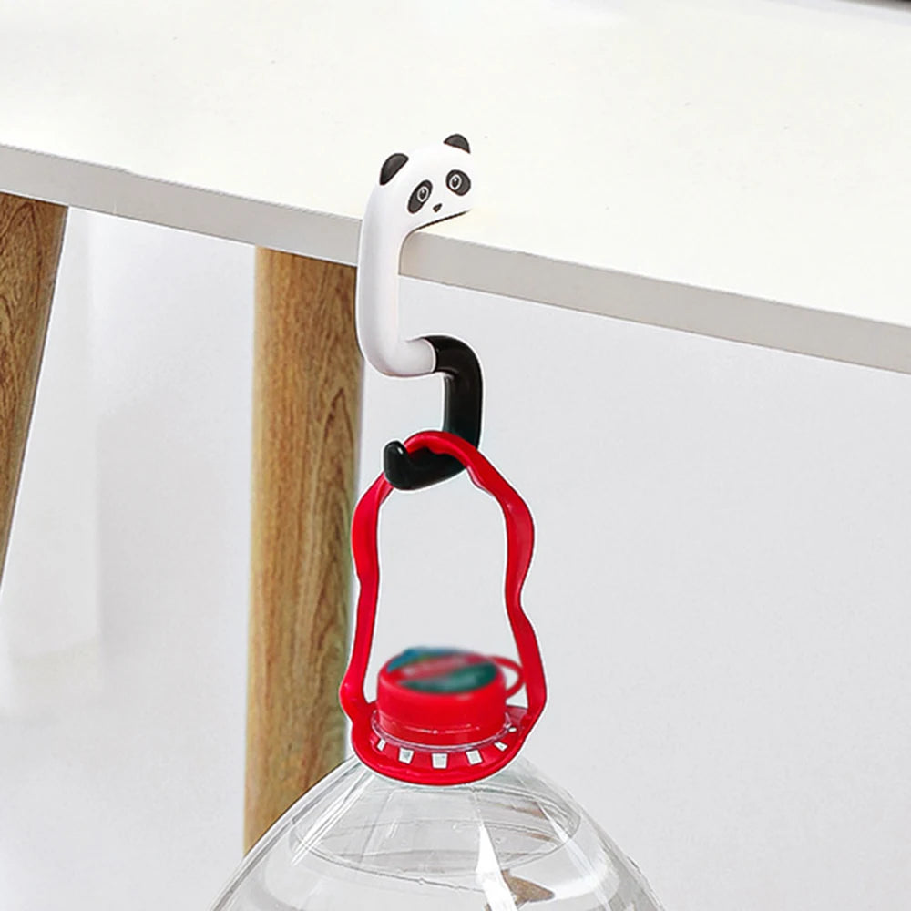 Handbag Hook Holder Portable ABS Handbag Hangers Purse Hook Foldable Schoolbag Hook for Student Table Desk Restroom Office