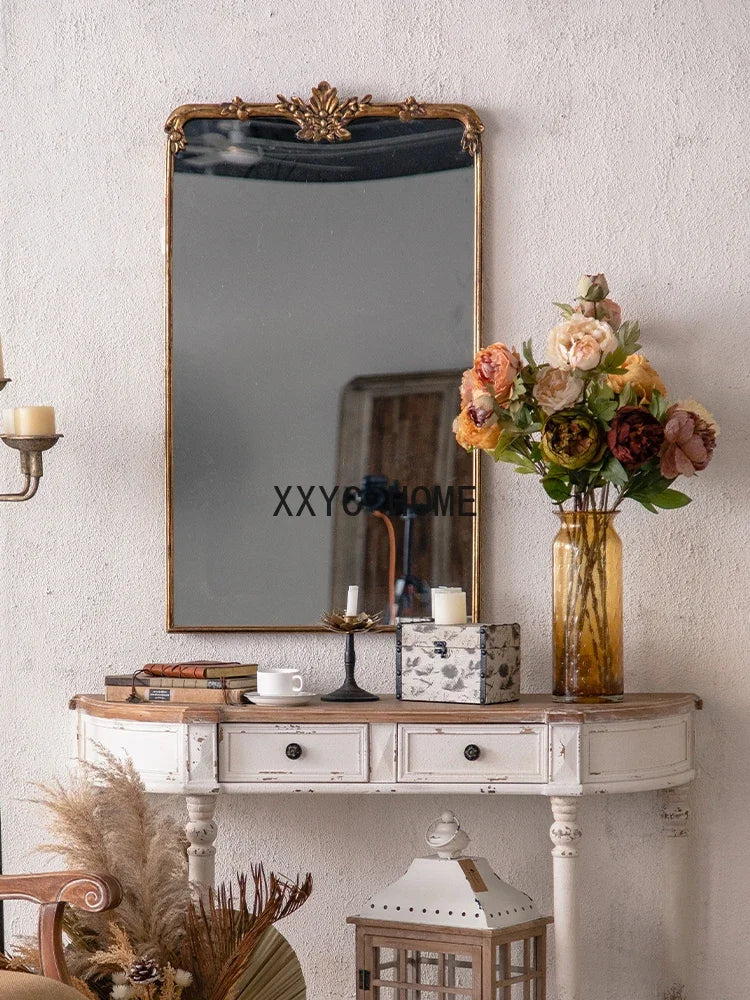 Antique Dressing Mirror Hallway Corridor Living Room Wall Hanging Decorative Mirror B & B Clothing Store Full-Length Mirror