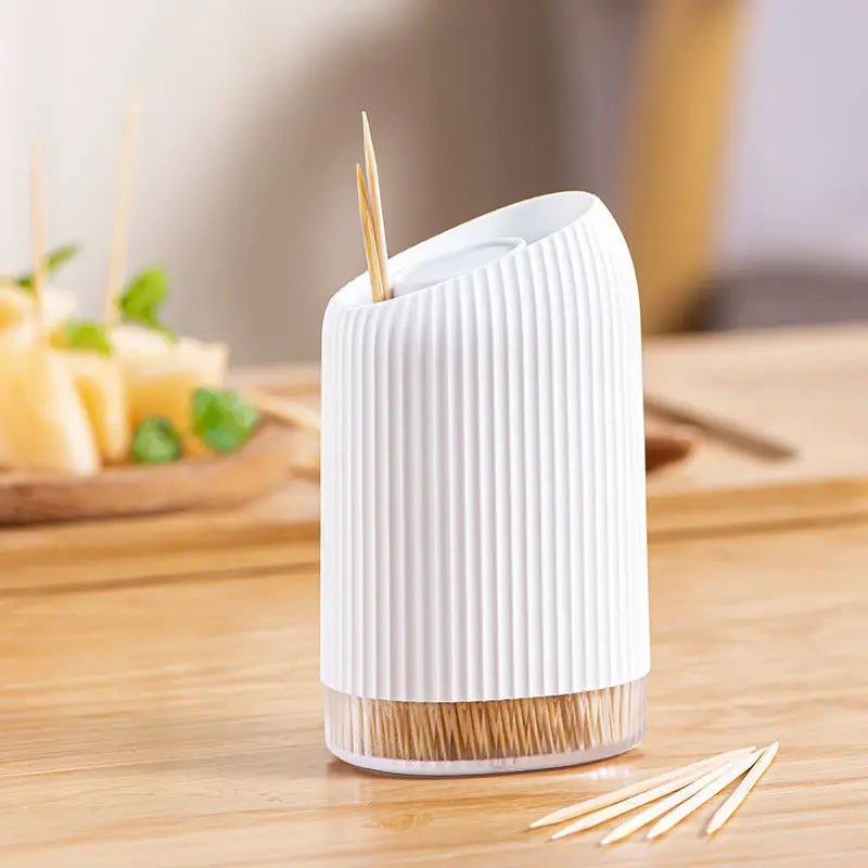Home Luxury Toothpick Box, High-end Personalized Creative Toothpick Tube, Desktop Decoration, and 300 Toothpicks as a Gift
