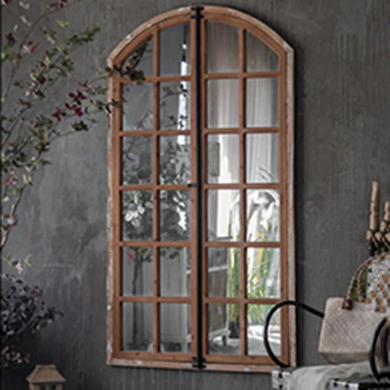 Standing Full Length Mirror Window Creative Wall Hanging Decorative Mirror Dressing Espejos Decorativos Aesthetic Room Decor