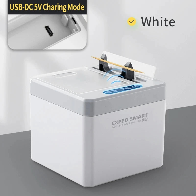 Electric Toothpick Holder Smart Automatic Sensor Toothpicks Dispenser Tooth Pick Container Organizador Kitchen Accessories