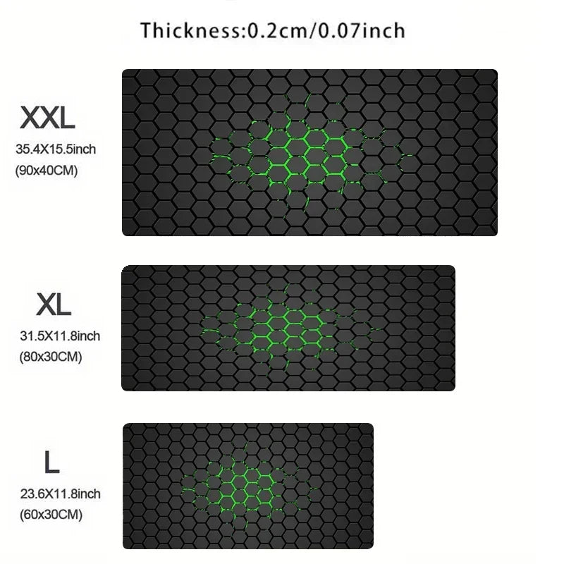 Mousepad Computer New XXL MousePads Keyboard Pad Mouse Mat Gamer Soft Office Carpet Table Mat Desktop Big Mouse Pad