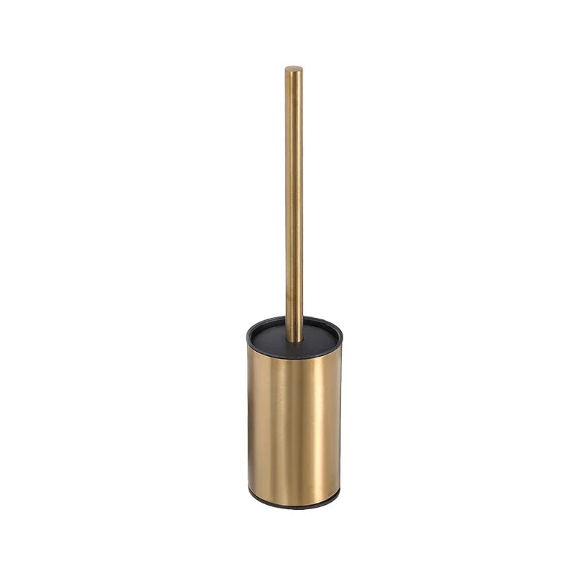 Modern Stainless Steel Toilet Brush Bathroom Accessories Detachable Bathroom Bowl Brush Set