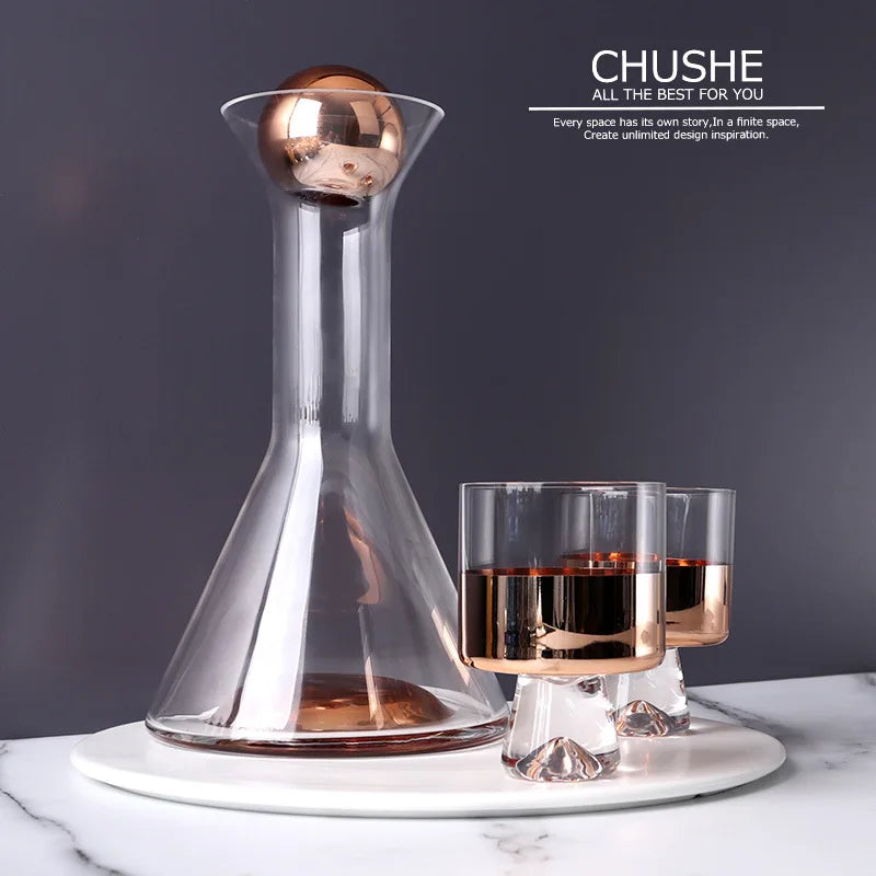 Borosilicate Glass Water Kettle, Tea Pot, Water Cup, Heat-Resistant Glass Bottle, Water Pitcher, Beverage Dispenser, 1.5L, 260ml