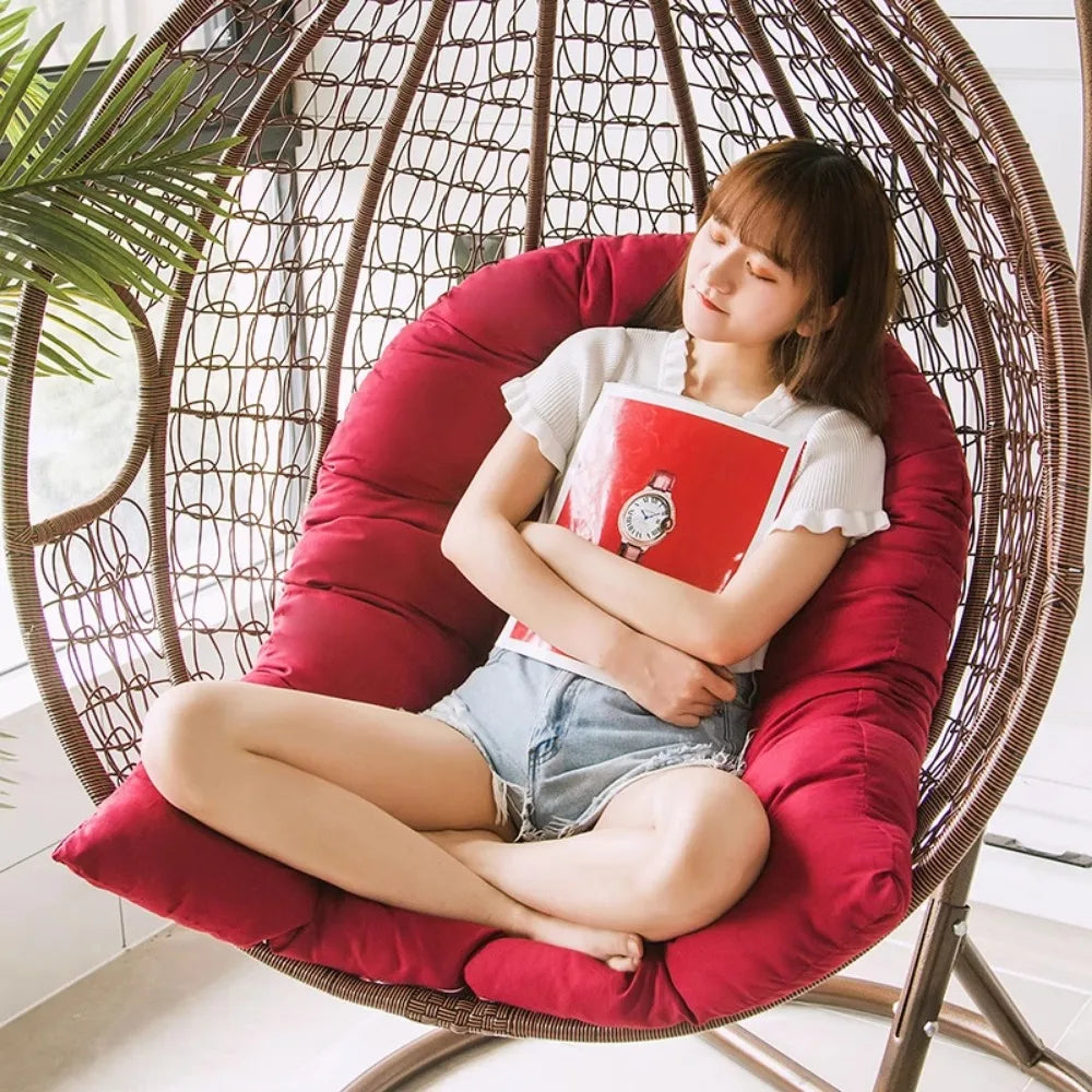 Hanging Basket Cushion,Swing Hanging Basket Seat Cushion, Indoor and Outdoor Rocking Chair Pad,Outdoor Swing Egg Chair Cushion