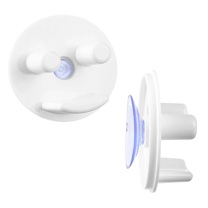 Smiling Sponge Brush Rack Suitable For Daddy Sponge Brush Suction Cup Holder Kitchen Sink Hanger Kitchen Storage Tools Supplies