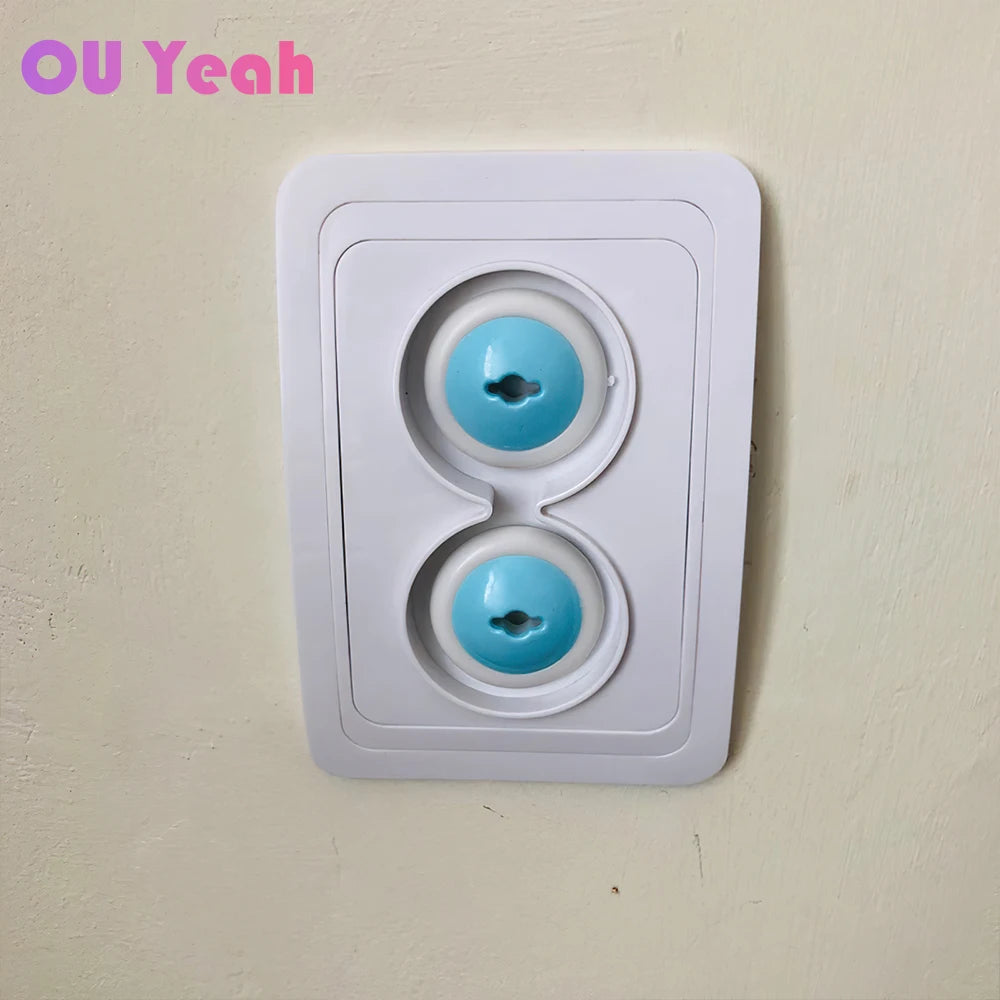 Protection Russian EU European Euro security Child Electric Socket Outlet Plug Two Phase Safe Lock Cover Baby Kids Safety