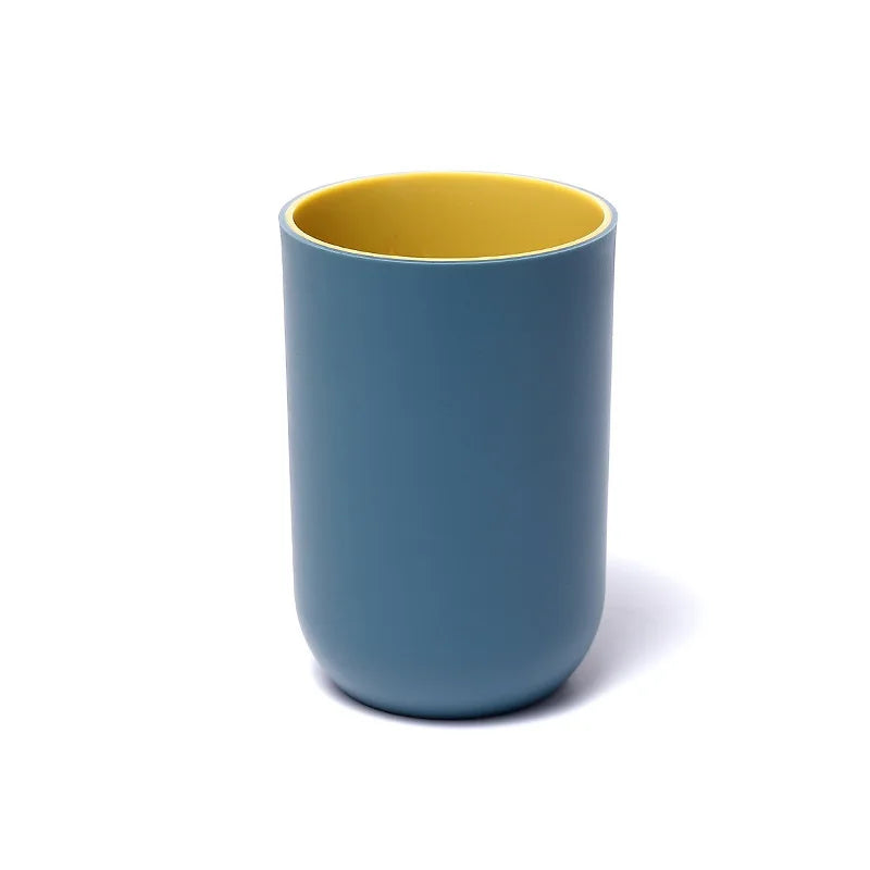 Portable toothbrush holder, Toothbrush cup, easy to clean, durable, Convenient, orderly, Multifunctional plastic toothbrush hold