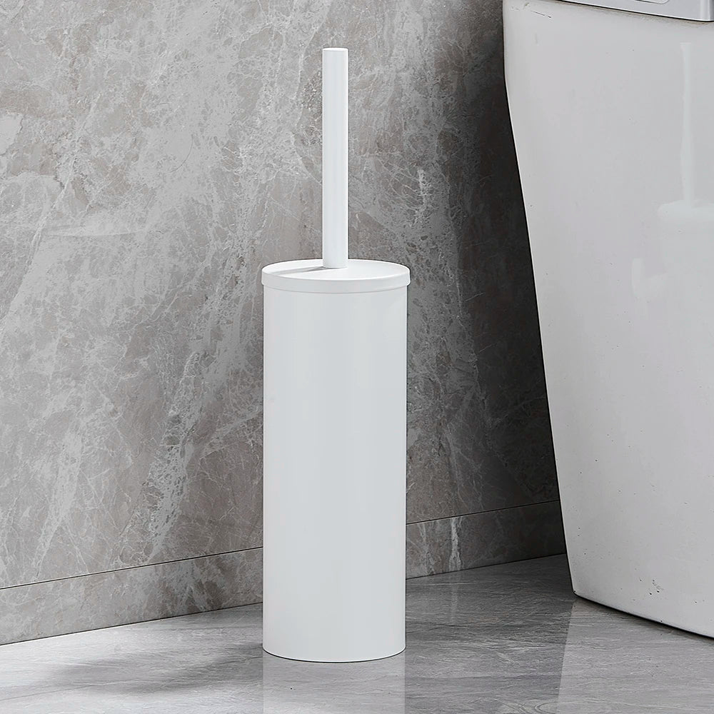 Stainless Steel Bathroom Toilet Brush Holder Accessories Black Toilet Brush Wall Mounted WC Cleaner Brush FR07