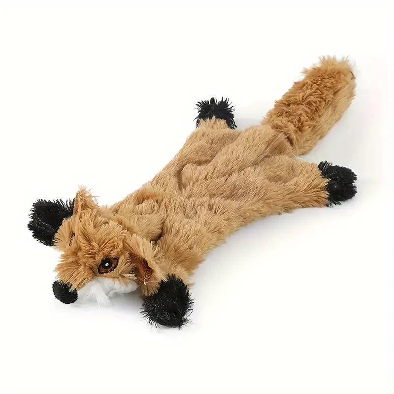 New 45cm Simulated Animal Holster No Stuffing with Squeakers Dog Chew Toy Durable Plush Crinkle Pet Squeak Toys Pet Supplies