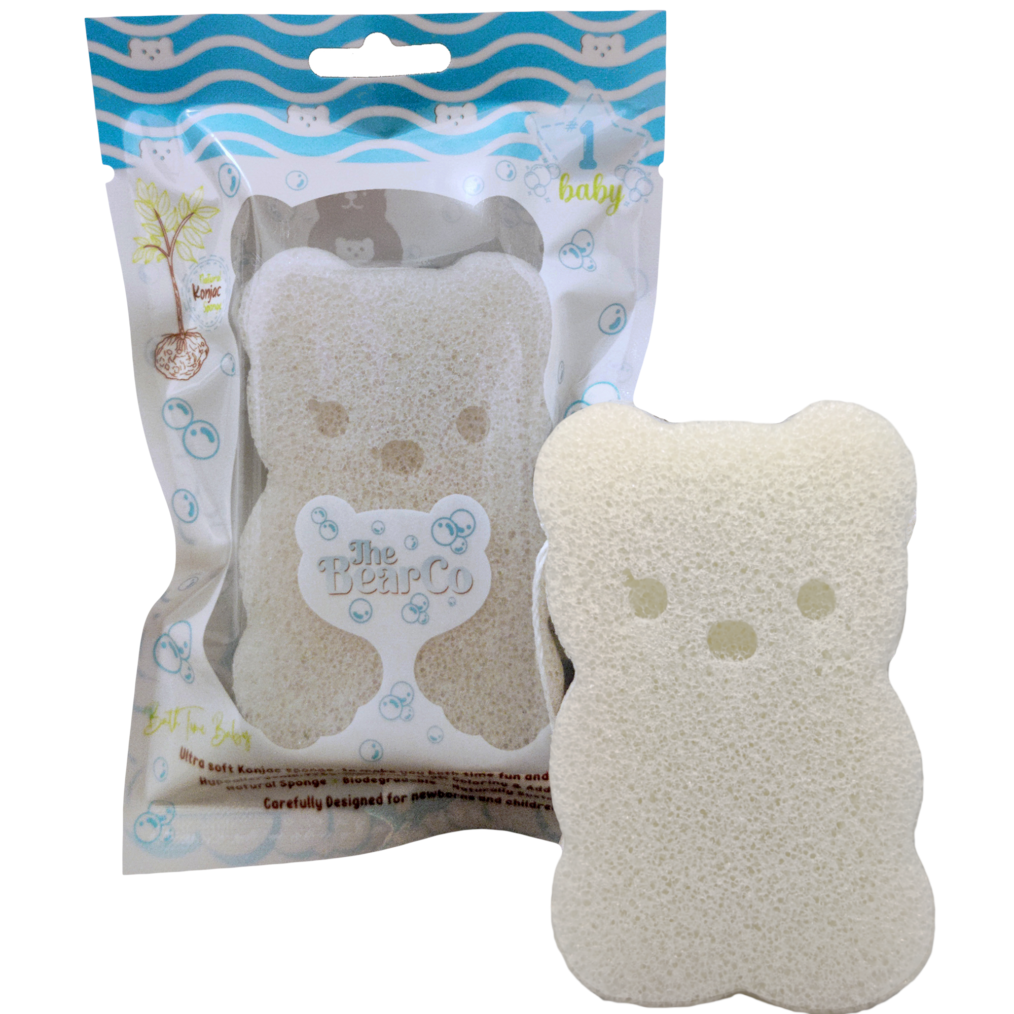 Baby Bear Konjac Sponge SHIPPING ONLY IN USA