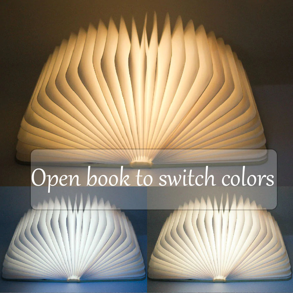 Portable LED Book Decor Night Light SHIPPING ONLY IN USA