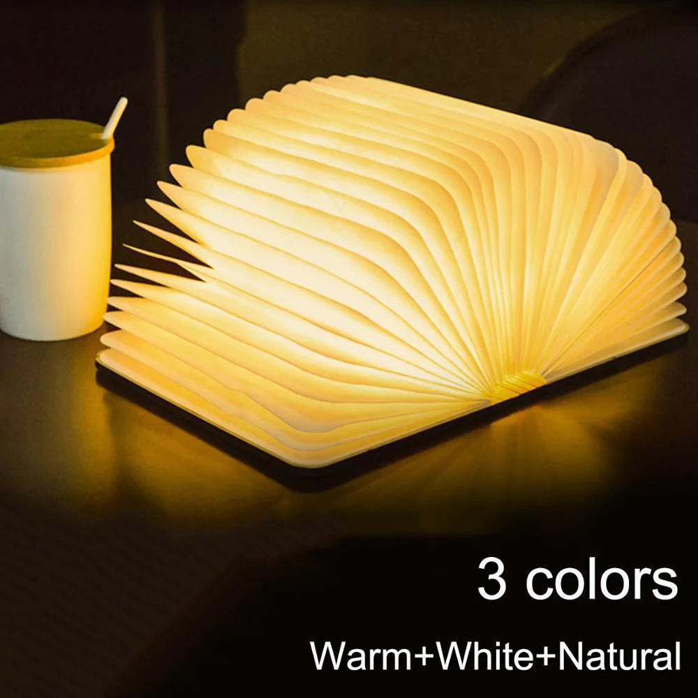 Portable LED Book Decor Night Light SHIPPING ONLY IN USA