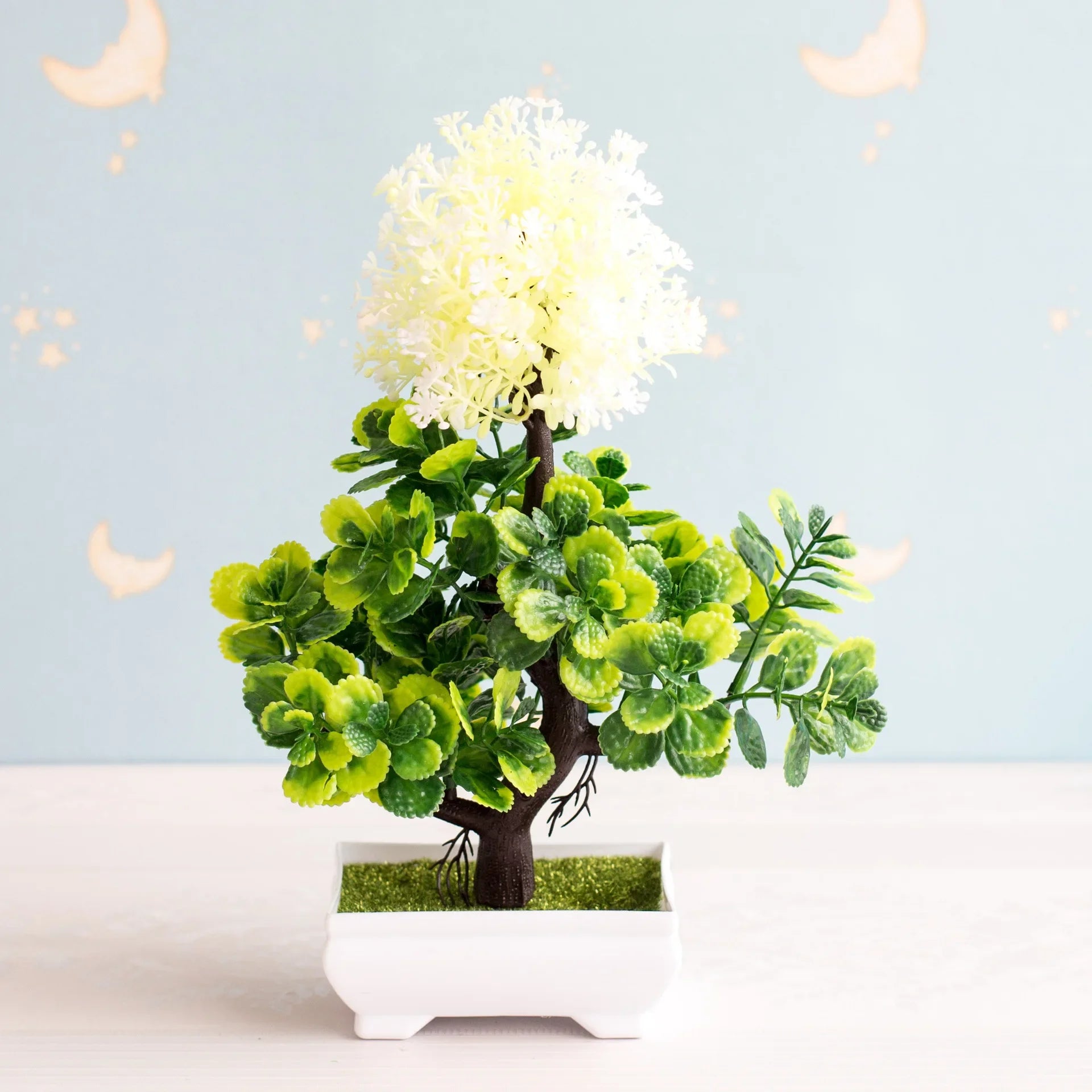 NEW Artificial Plants Bonsai Small Tree Pot Plants Fake Flowers Potted Ornaments For Home Decoration Hotel Garden Decor