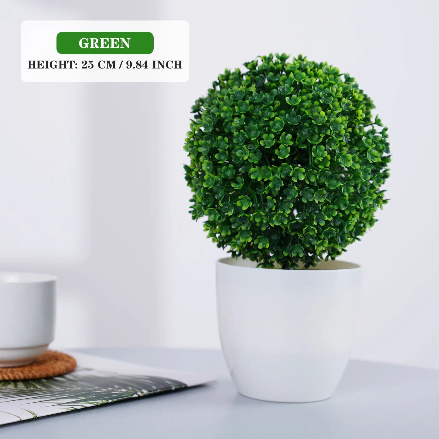 Artificial Plants Bonsai Small Tree Simulation Pot Plants Fake Flowers Table Potted Ornaments for Home Hotel Garden Decor