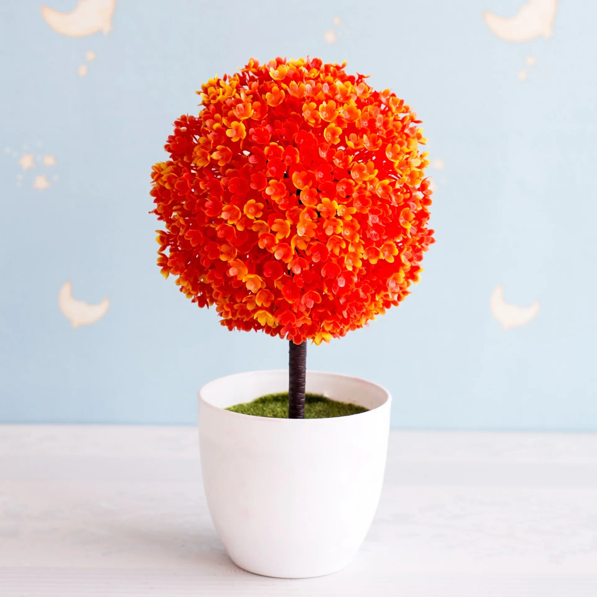 NEW Artificial Plants Bonsai Small Tree Pot Plants Fake Flowers Potted Ornaments For Home Decoration Hotel Garden Decor