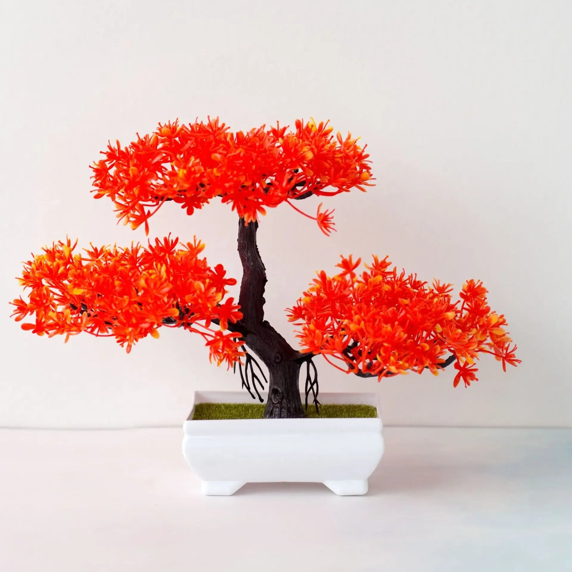 NEW Artificial Plants Bonsai Small Tree Pot Plants Fake Flowers Potted Ornaments For Home Decoration Hotel Garden Decor