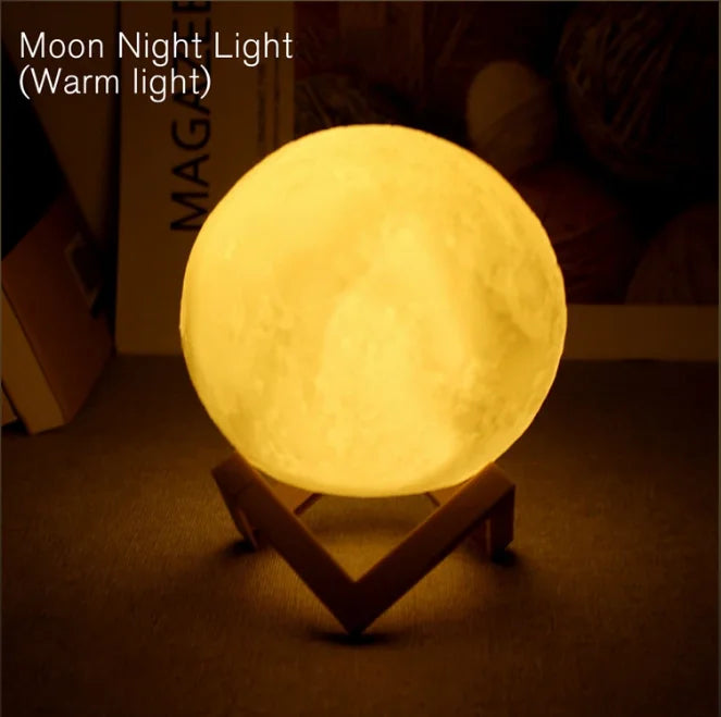 Book Light LED Moon Light Galaxy Light, Moon Night Light, Girl, Boy, Child Birthday Gift, Bedroom Decoration Indoor lighting