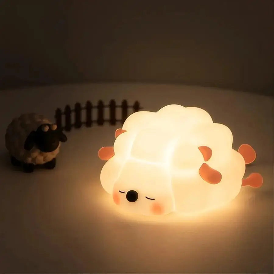 Cute Panda Silicone Patting Lamp Rechargeable Timing LED Night Light For Bedroom Bedside Room Decoration Kids Boys Birthday Gift