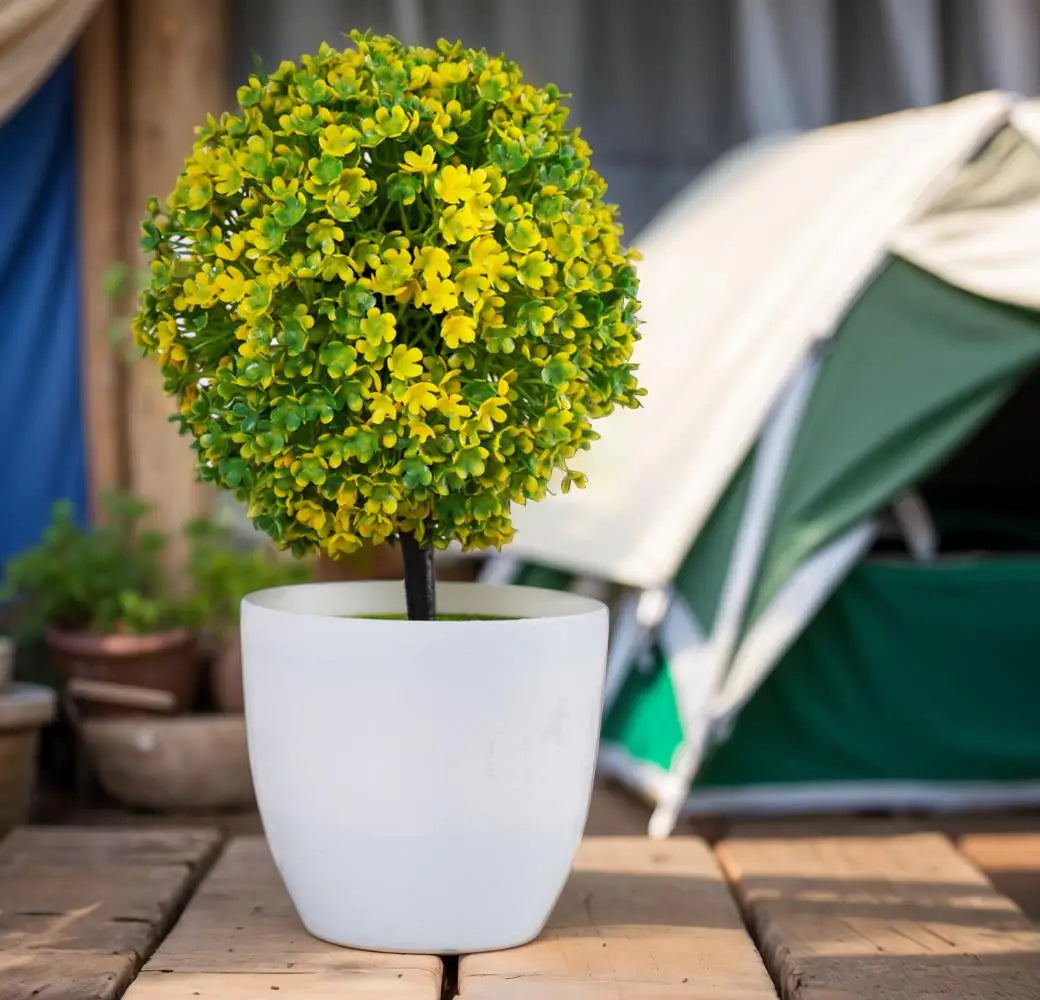 Artificial Plants Bonsai Small Tree Simulation Pot Plants Fake Flowers Table Potted Ornaments for Home Hotel Garden Decor