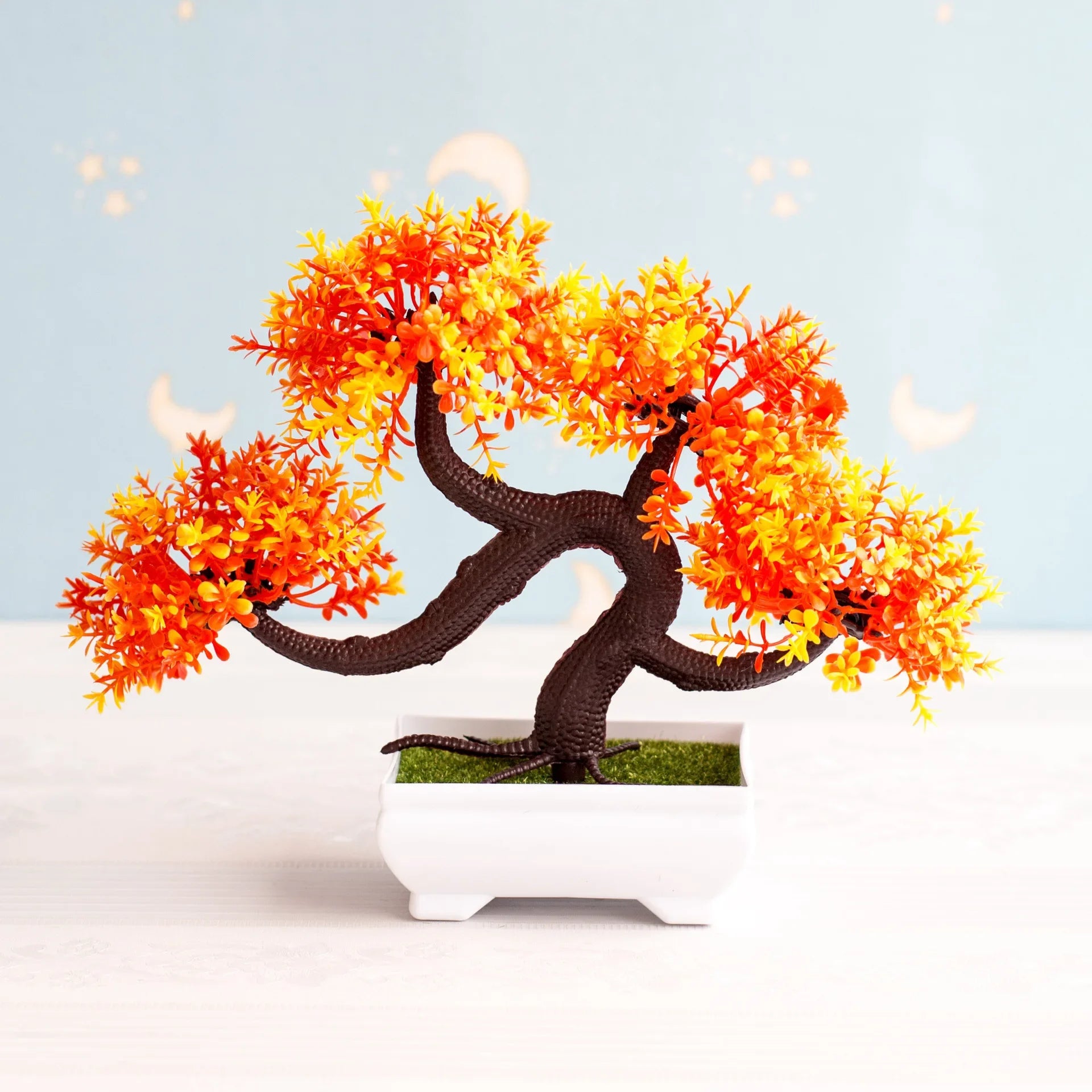 NEW Artificial Plants Bonsai Small Tree Pot Plants Fake Flowers Potted Ornaments For Home Decoration Hotel Garden Decor