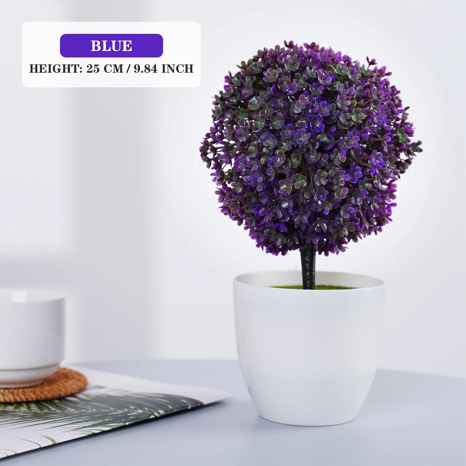 Artificial Plants Bonsai Small Tree Simulation Pot Plants Fake Flowers Table Potted Ornaments for Home Hotel Garden Decor