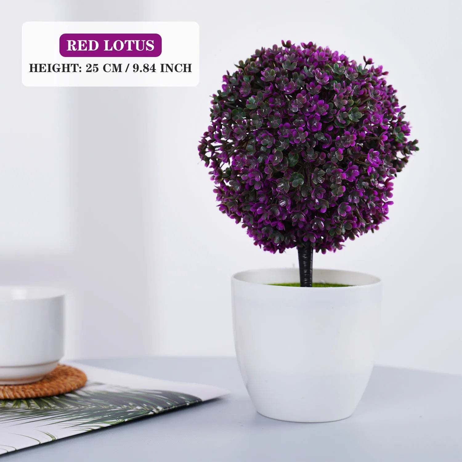Artificial Plants Bonsai Small Tree Simulation Pot Plants Fake Flowers Table Potted Ornaments for Home Hotel Garden Decor