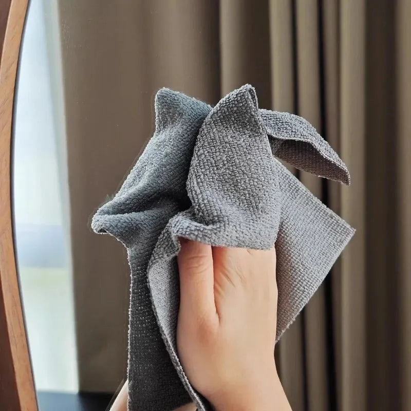 20pcs/Roll Microfiber Dish Cloths Multi Purpose Towels for Tableware Double Sided Cleaning Rags Kitchen Accessories