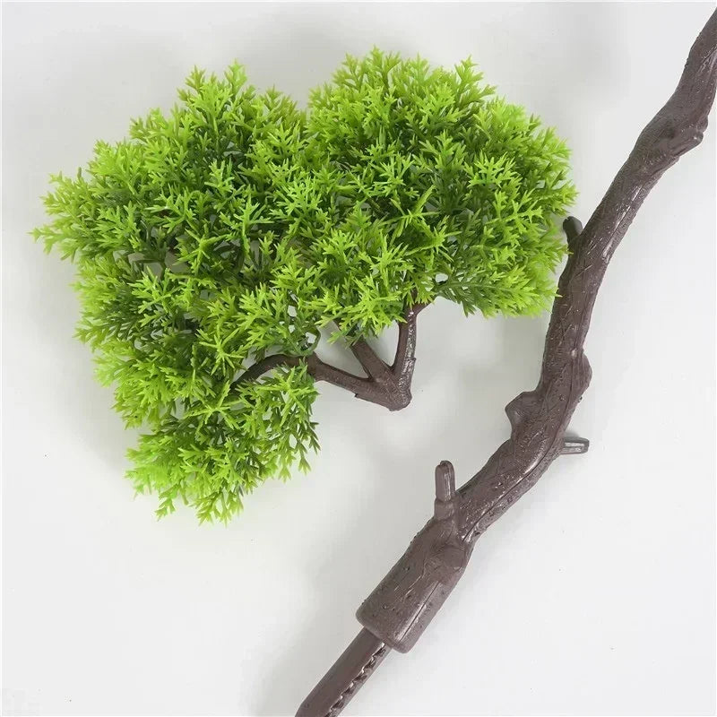 Artificial Plants Pine Bonsai Small Tree Pot Plants Fake Flowers Potted Ornaments for Home Decoration Hotel Garden Decoration