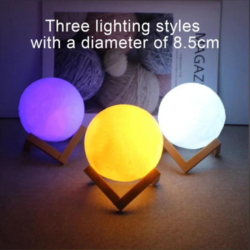 Book Light LED Moon Light Galaxy Light, Moon Night Light, Girl, Boy, Child Birthday Gift, Bedroom Decoration Indoor lighting