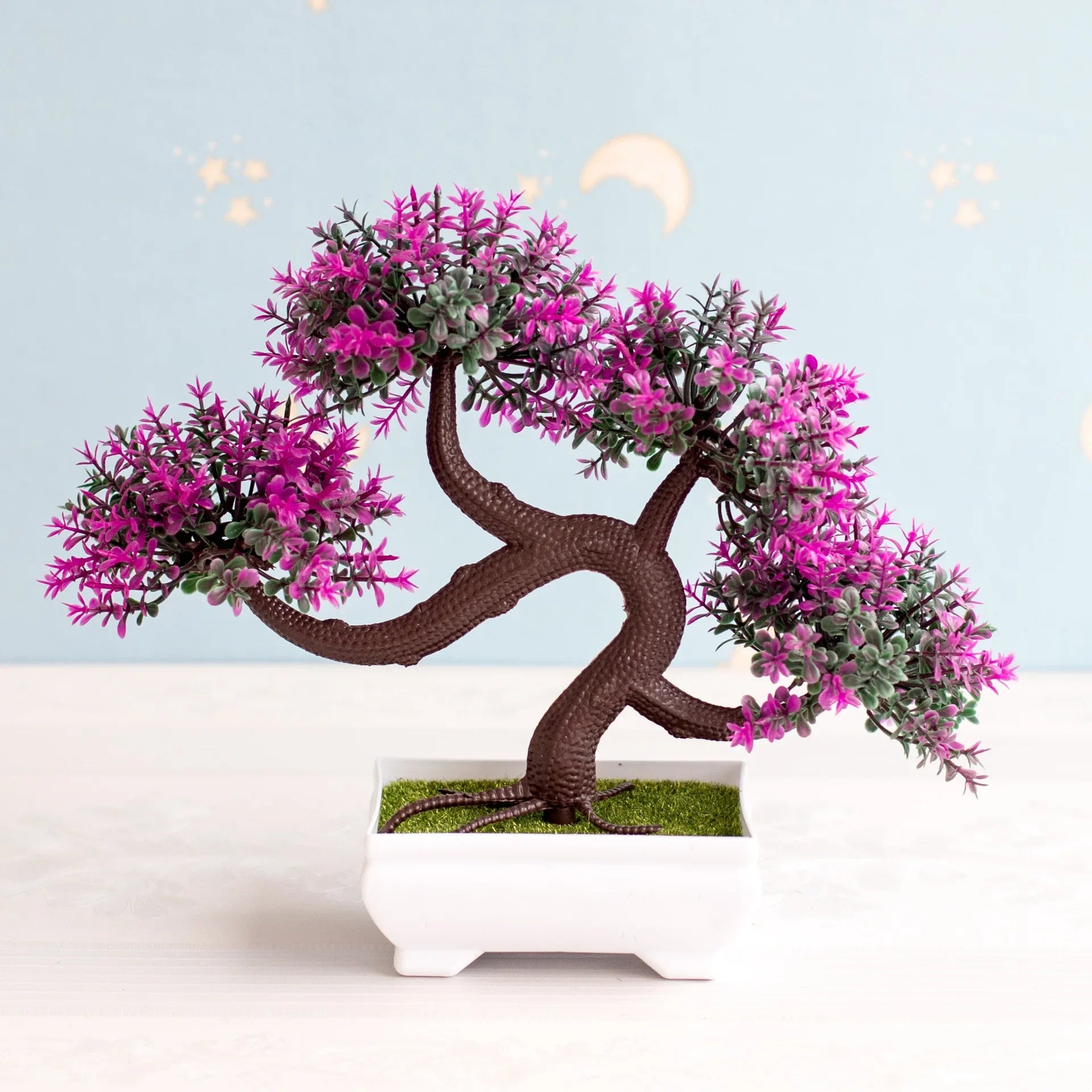 NEW Artificial Plants Bonsai Small Tree Pot Plants Fake Flowers Potted Ornaments For Home Decoration Hotel Garden Decor