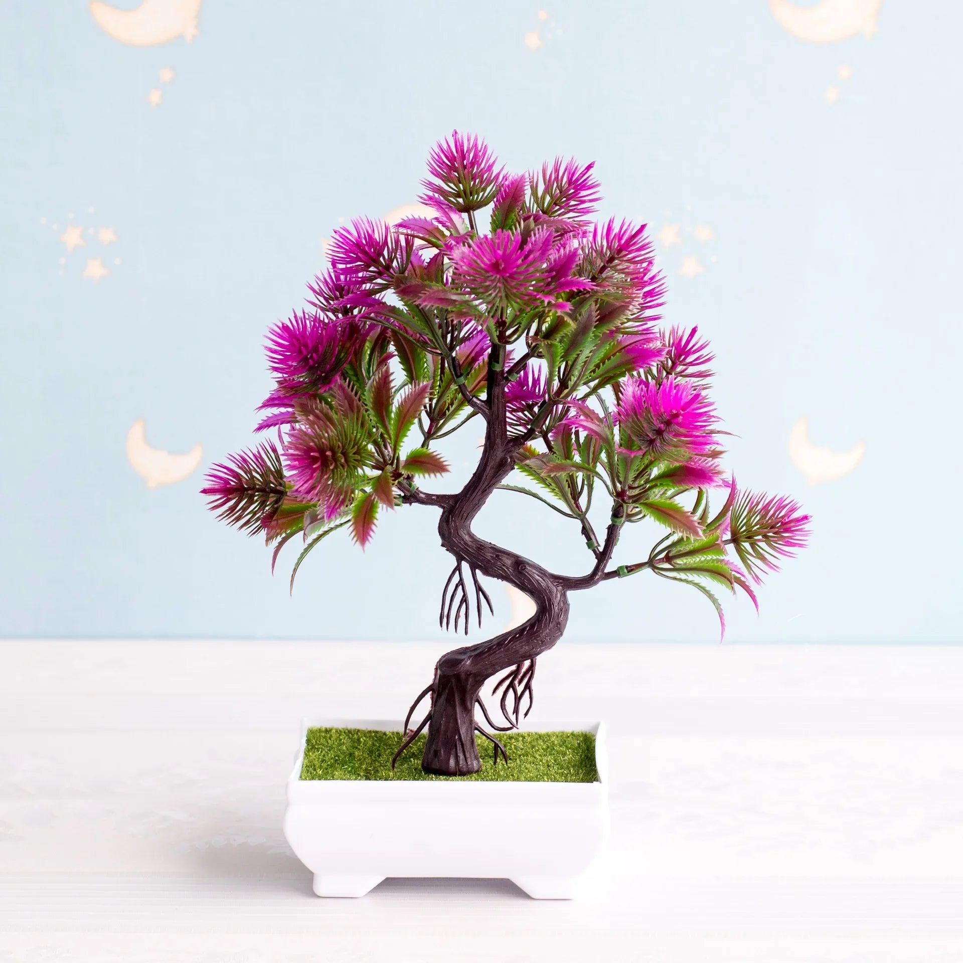 NEW Artificial Plants Bonsai Small Tree Pot Plants Fake Flowers Potted Ornaments For Home Decoration Hotel Garden Decor