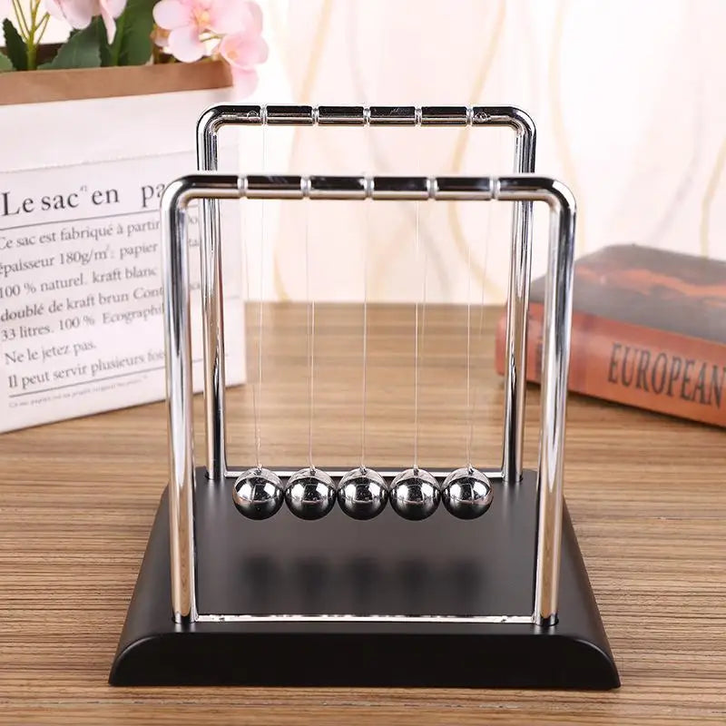 Newton's Cradle Balance Steel Ball Teaching Supplies Physics Science Pendulum Desktop Toys Stress Relief Gifts Home Decoration