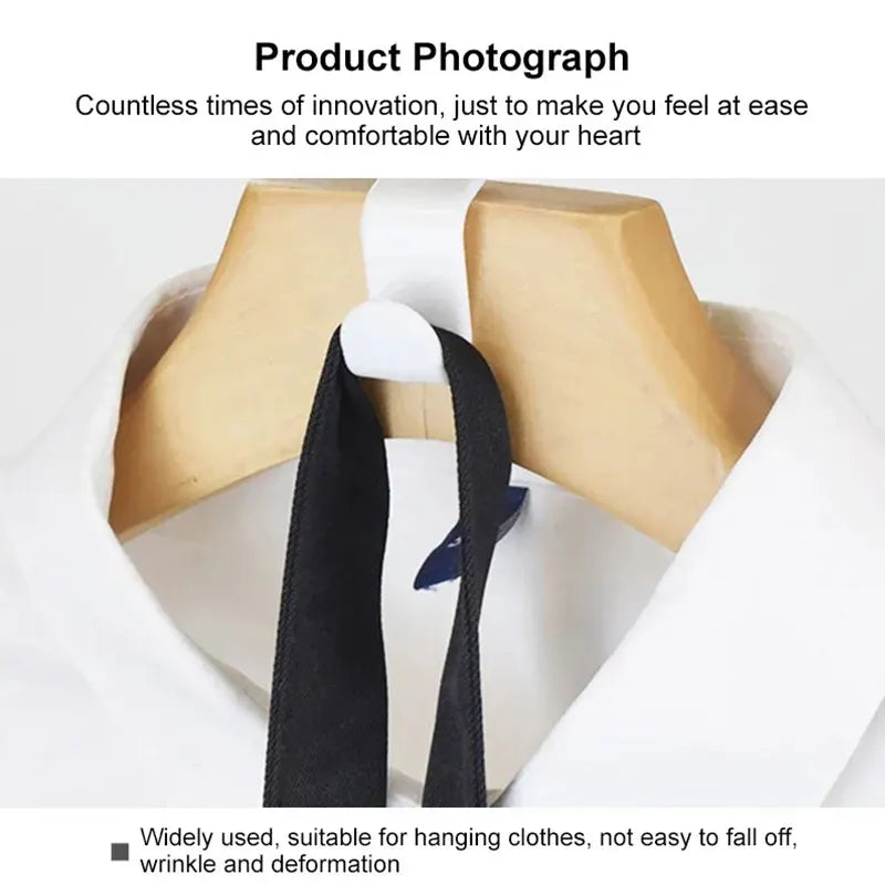 50/5Pcs Clothes Hanger Hooks Space Saving Closet Connector Hook Cascading Hanger Plastic Extender Clips Wardrobe Coat Organizer